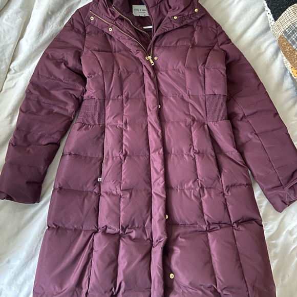 Cole Haan Hooded Puffer Coat - Picture 5 of 5